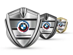 BMW Emblema Silicone Badge Personalizzabile Disegno Forza